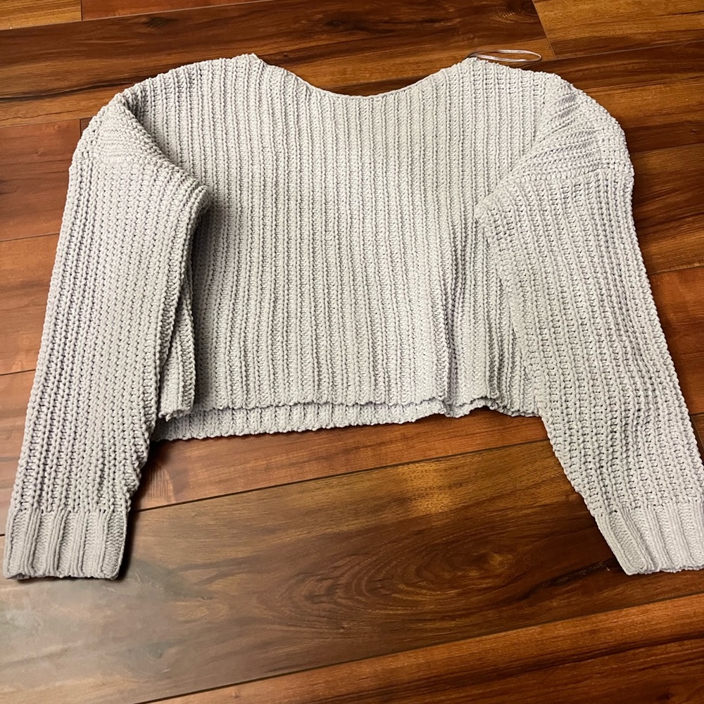 Grey sweater